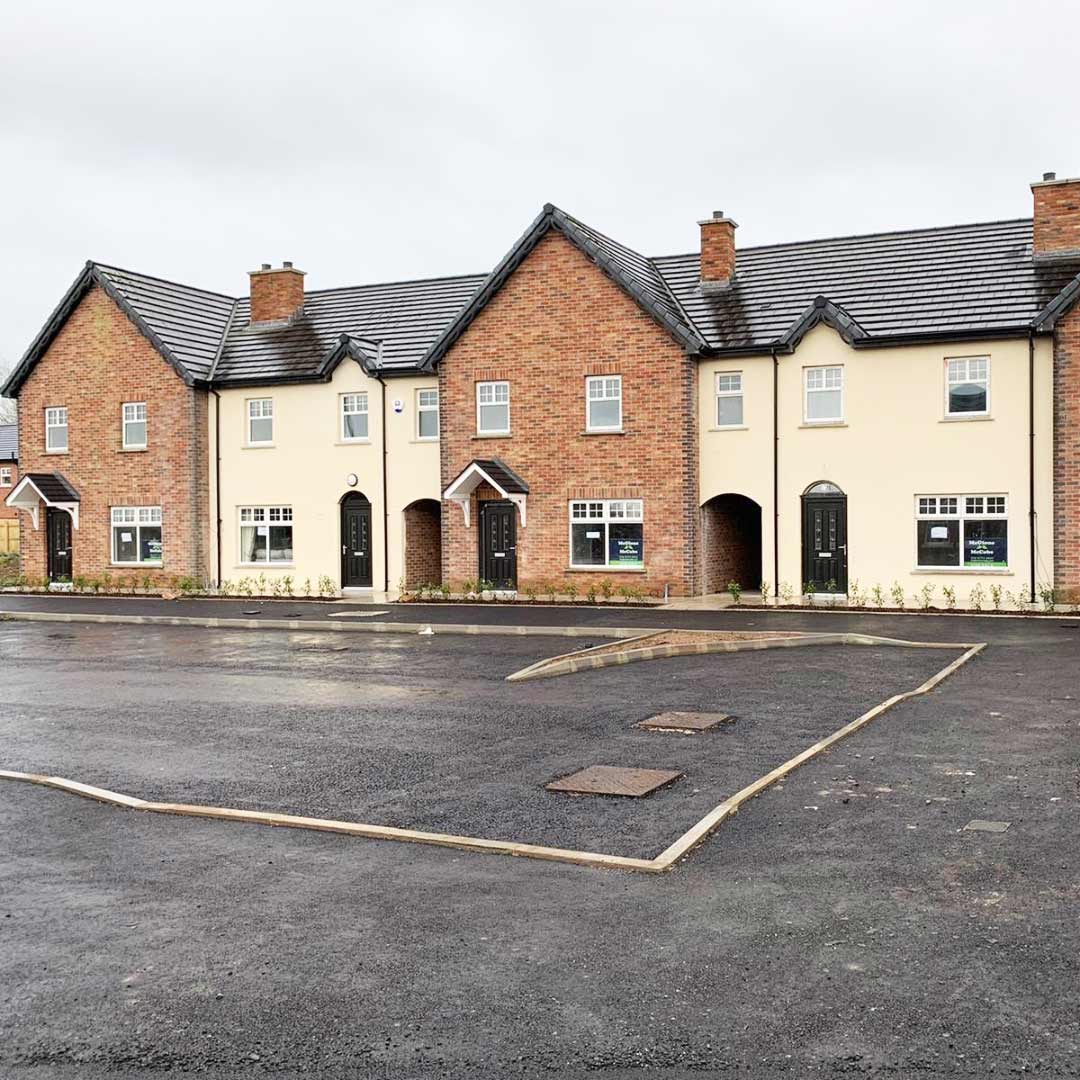 glenarm - phrase 2 - end terrace, Millbrook, coalisland